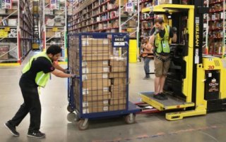 Many US warehouses lack modern upgrades: ceilings are low, flooring is uneven and space is tight.